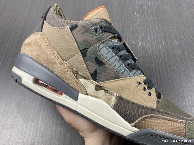 Rep Husky Camo DO1830-200 Patchwork 3 Air Jordan Retro 0713